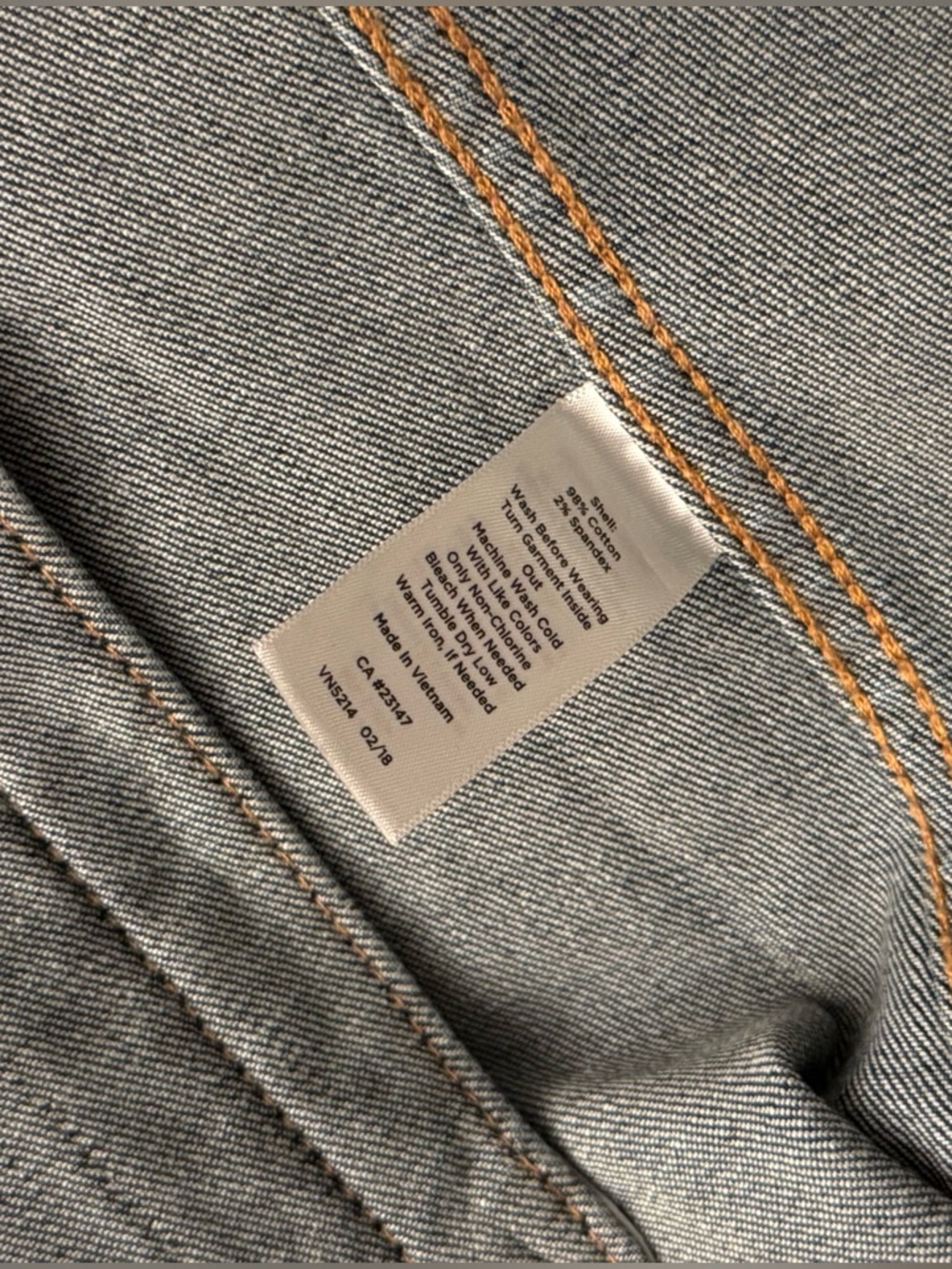Talbots Blue Denim Jacket - Picture 4 of 4